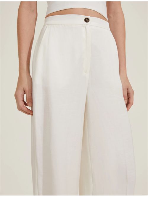 pants woman white EMME MARELLA | ELETTRA2305/001